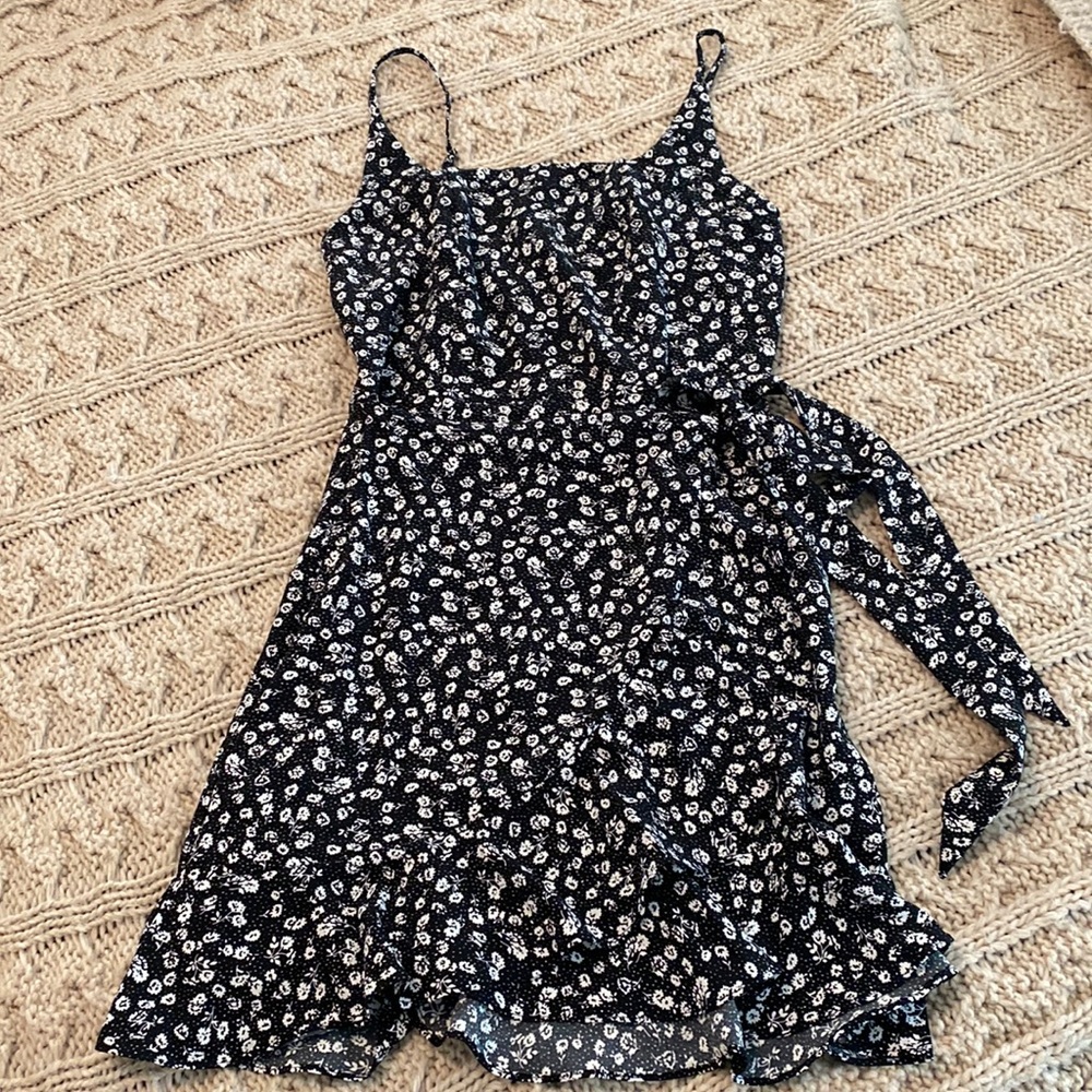 Black Floral Dress